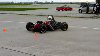 Purdue Formula SAE - 2011 Skidpad Testing #3