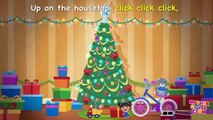 Christmas Song | Up on the Housetop | Mother Goose Club Kid Songs and Nursery Rhymes