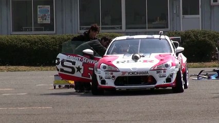 RS-R Toyota 86 with Nascar V8 on EFI shakedown for Formula D Asia-Pacific rounds by Max Orido