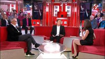 TV :  Fabrice Luchini émous­tillé par la robe trop courte de Marina Kaye !