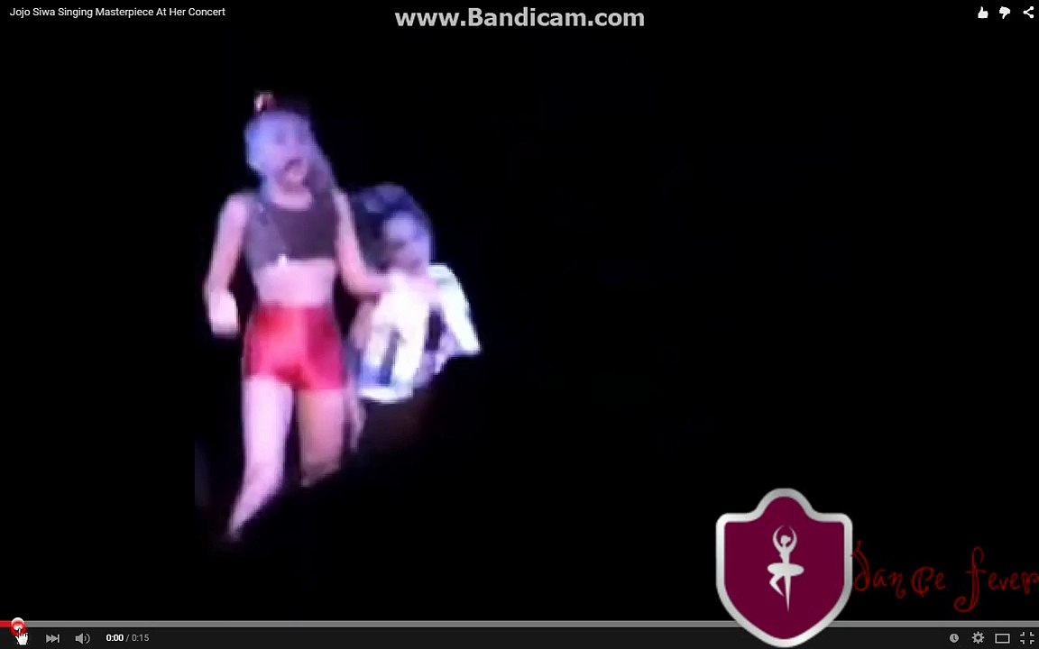 Jojo Siwa singing masterpiece