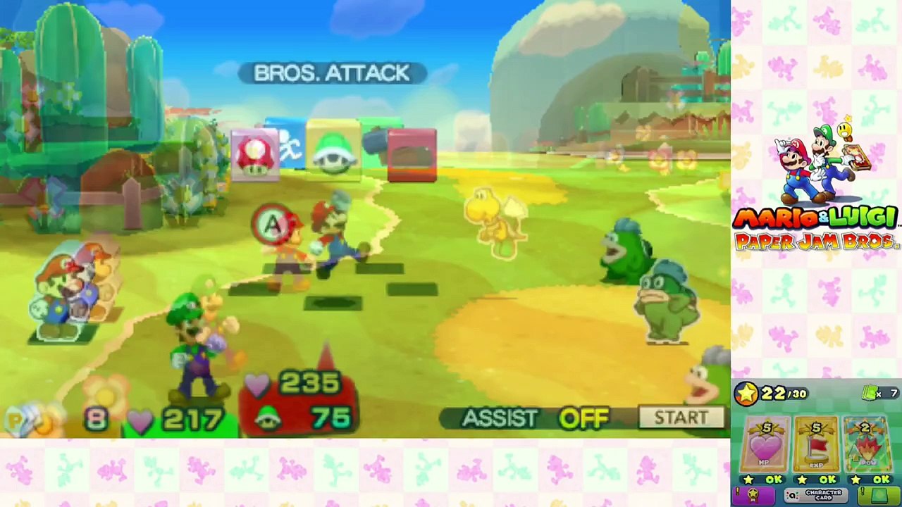 Mario & Luigi Paper Jam All Bros Attacks (Locations & Showcase)