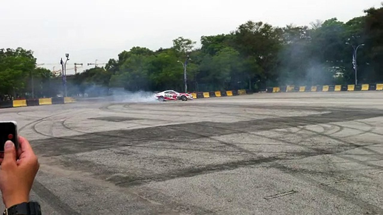 Team RS-R Toyota Supra Drift Demo @ Formula Drift Asia 2012 Press Event