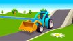 Construction Trucks & Vehicles 3D Learning Cartoons Childrens Videos (английский для дете