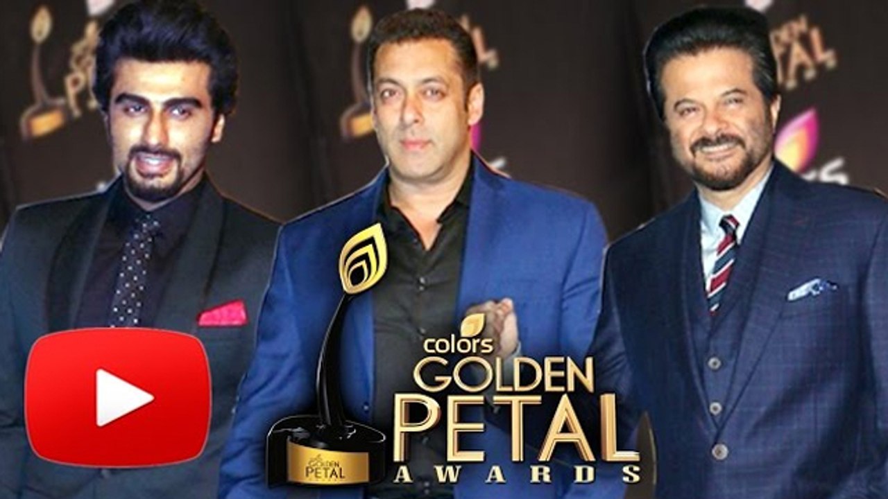 Golden Petal Awards 2016 | Colors | Red Carpet | Salman Khan, Arjun Kapoor