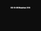 Download ICD-10-CM Mappings 2016 PDF Book Free