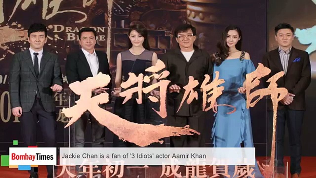 Jackie Chan is a Fan of '3 Idiots'