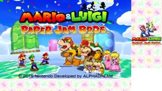 Mario & Luigi Paper Jam Walkthrough Part 1 | Intro & Peachs Castle