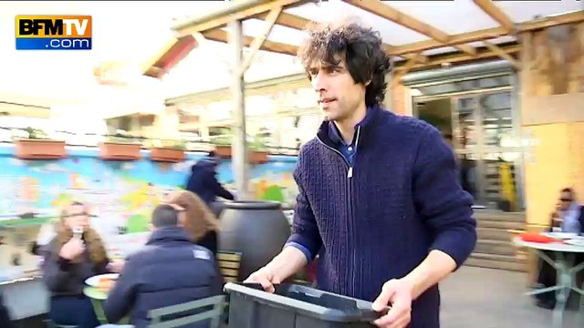 Paris: des poules pour éliminer les ordures