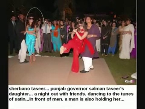 Salman Taseer(Governor Of Punjab) and His daughter Ex-posed