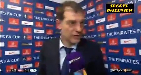 West Ham 2 1 Liverpool Slaven Bilic Post Match Interview FA Cup 2016