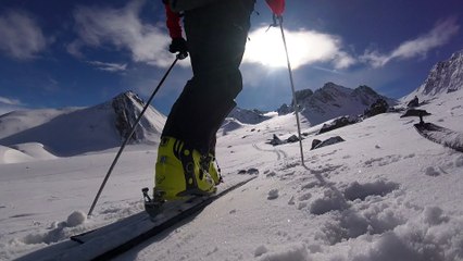 Les couloirs nord du Queyras