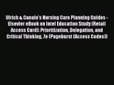 Read Ulrich & Canale's Nursing Care Planning Guides - Elsevier eBook on Intel Education Study