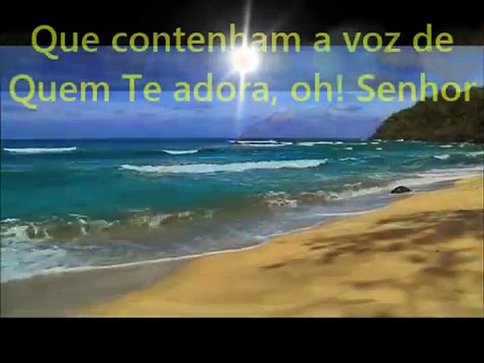 Eyshila   Nada Pode Calar Um Adorador   Vídeo)   Playback