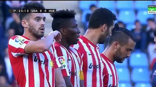 Gol de Luis Fernández en el UD Almería (1 2) SD Huesca