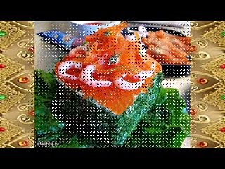 Красивое оформление салатов и закусок.mp4