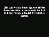 [PDF] CRES Exam Flashcard Study System: CRES Test Practice Questions & Review for the Certified