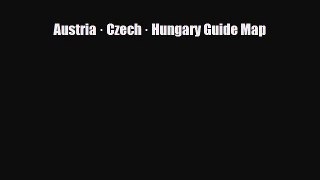 PDF Austria · Czech · Hungary Guide Map Ebook
