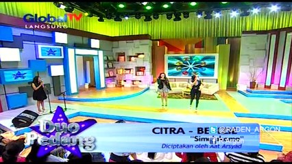 BEBIZIE Feat CITRA [Simalakama] Live Ada Ada Aja GLOBAL TV (29-04-2015)