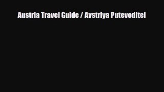 Download Austria Travel Guide / Avstriya Putevoditel PDF Book Free