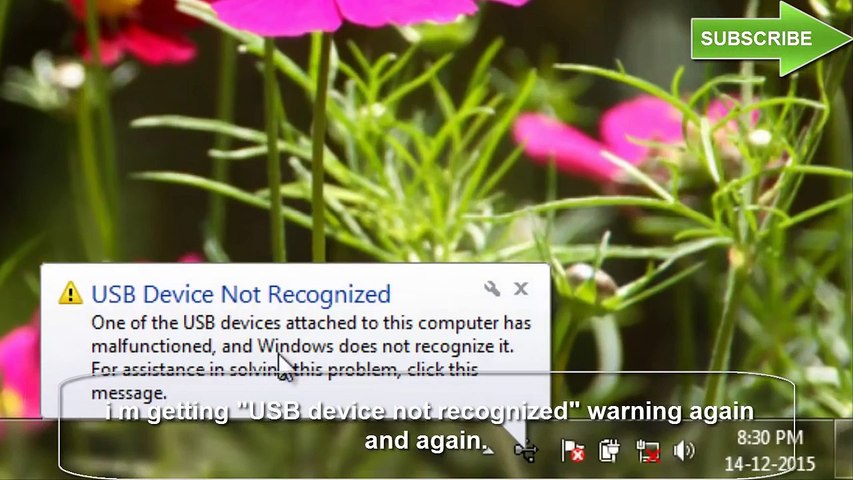 How To Fix Unknown Usb Device Device Descriptor Request Failed