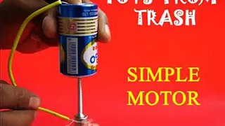 How to Make Simple Motor in 1 min