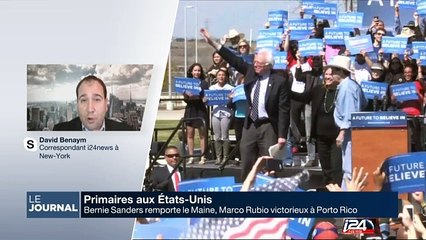 Sanders remporte le Maine, Rubio victorieux à Porto Rico