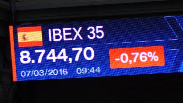 El Ibex 35 rompe su racha de siete jornadas consecutivas de ganancias