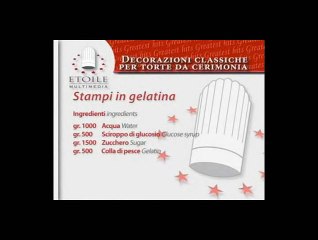 Decorazioni - Stampi in gelatina CD10