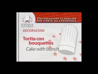 Decorazioni - Torta con bouquettes CD10(1)