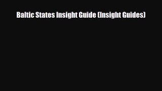 PDF Baltic States Insight Guide (Insight Guides) PDF Book Free