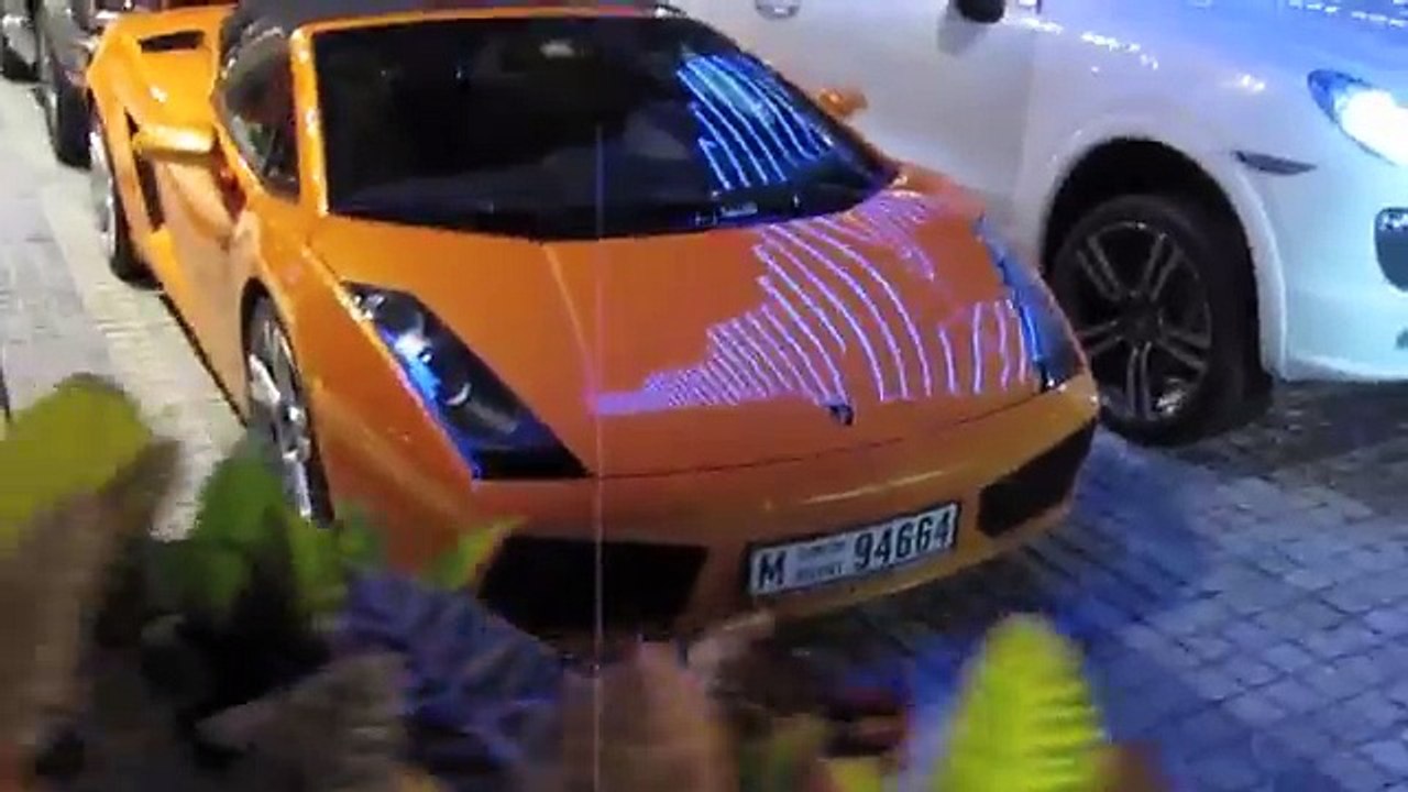 Exotic Cars in Dubai Compilation - Supercars Cruising the Streets