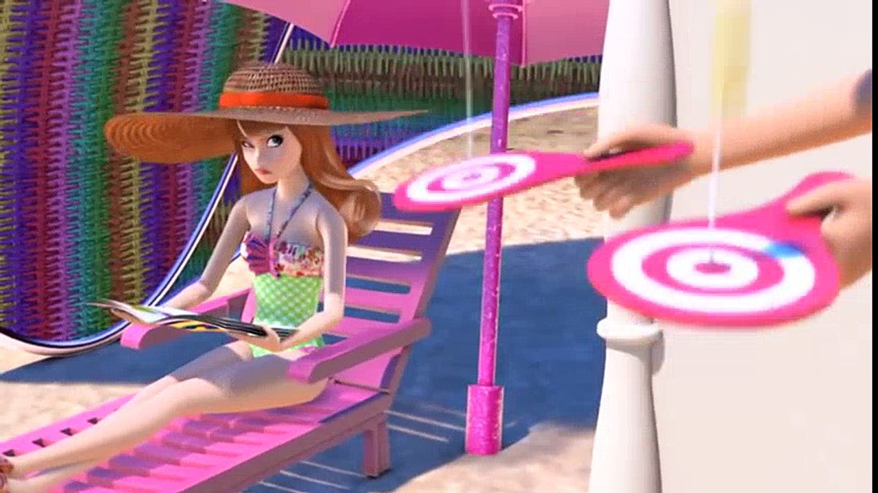 Barbie en Francais - Zizanie à la plage...  Tchopi en Francais