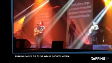 Renaud de nouveau sur scène avec le groupe I Muvrini, sa surprise inattendue (Vidéo)