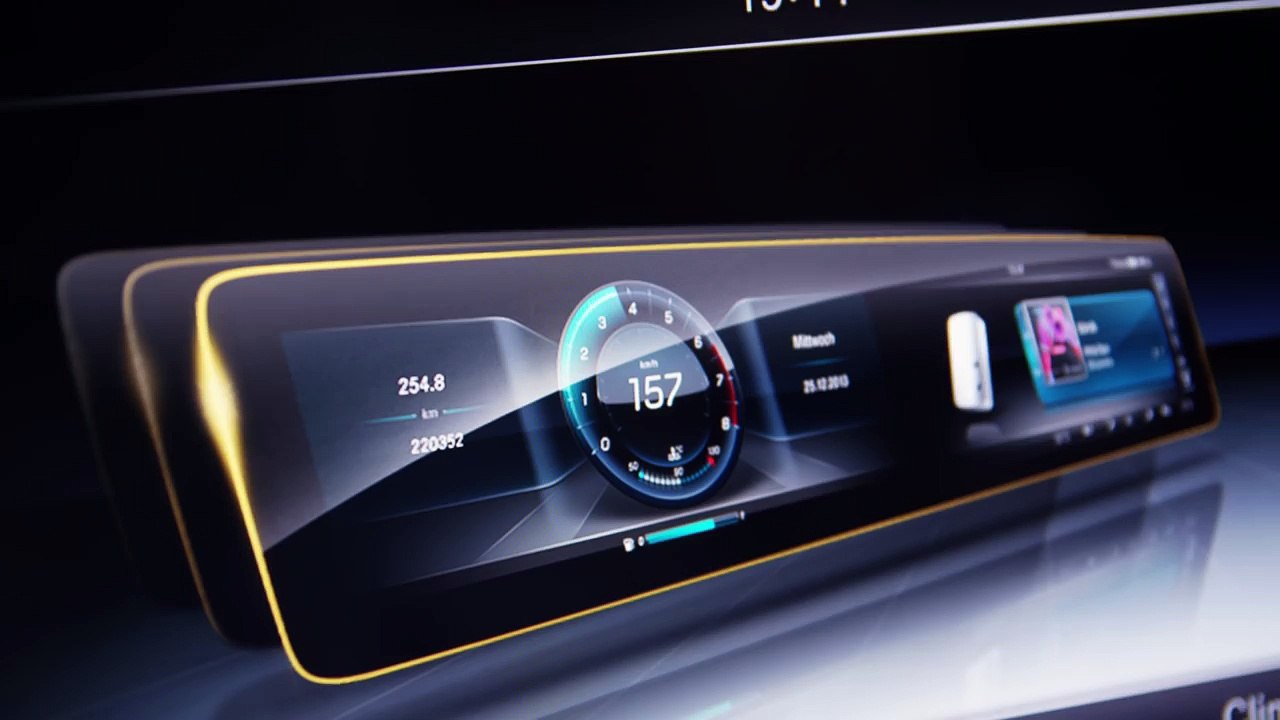 Interior Design of the future E-Class