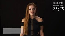 Holland Roden Teen Wolf in 30 seconds
