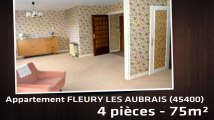 A vendre - Appartement - FLEURY LES AUBRAIS (45400) - 4 pièces - 75m²