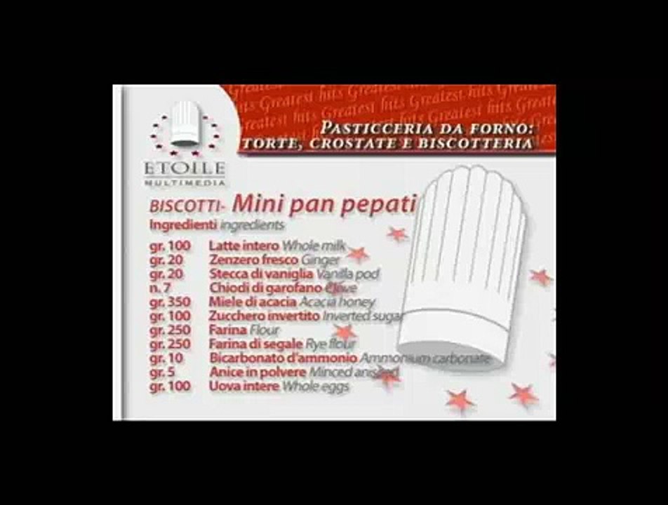 Biscotti - Mini pan pepati CD2