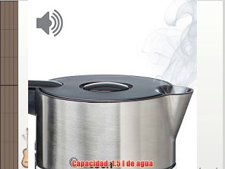 Bosch TWK8611P - Hervidor de agua de acero inoxidable