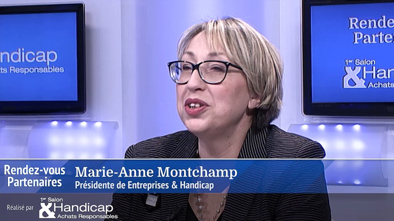 Marie-Anne MONTCHAMP, Présidente, Entreprises & Handicap