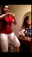 Hot Desi Girl home dance video with Drinks