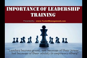 Importance of Leadership Training