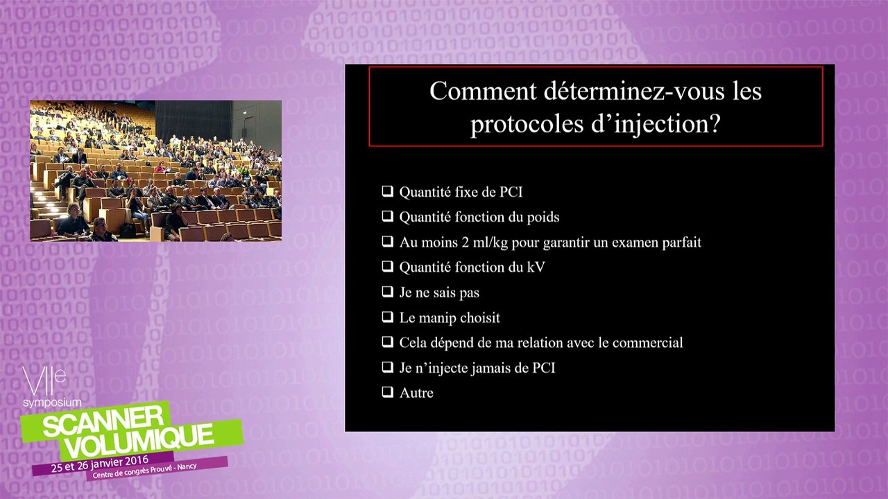 Comment réduire la dose : intérêt d’un monitoring - Produits de contraste et scanner