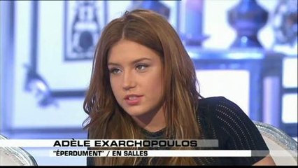 Adèle Exarchopoulos ne regrette pas ses propos sur Christine Boutin dans Salut les Terriens