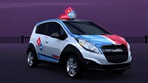 El Chevrolet Spark de Domino's Pizza