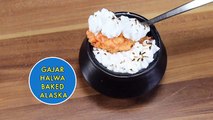 Amazing Recipe  Gajar Ka Halwa Baked Alaska Video.