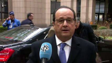 François Hollande : "La réponse doit être européenne"