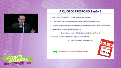 Scanner Sub-mSv: état des lieux et perspectives - Qualité de l'image et dose