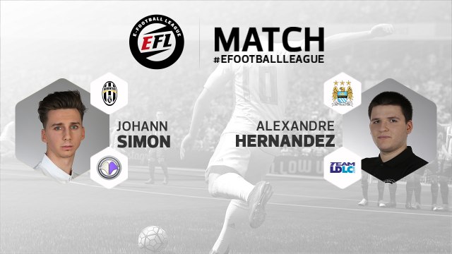 eSport - EFL : Match Simon vs Hernandez