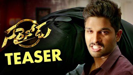 Allu Arjun  Sarrainodu Teaser  Full HD